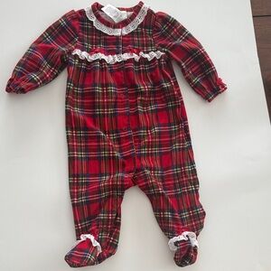 Little Me Christmas holiday outfit 3M